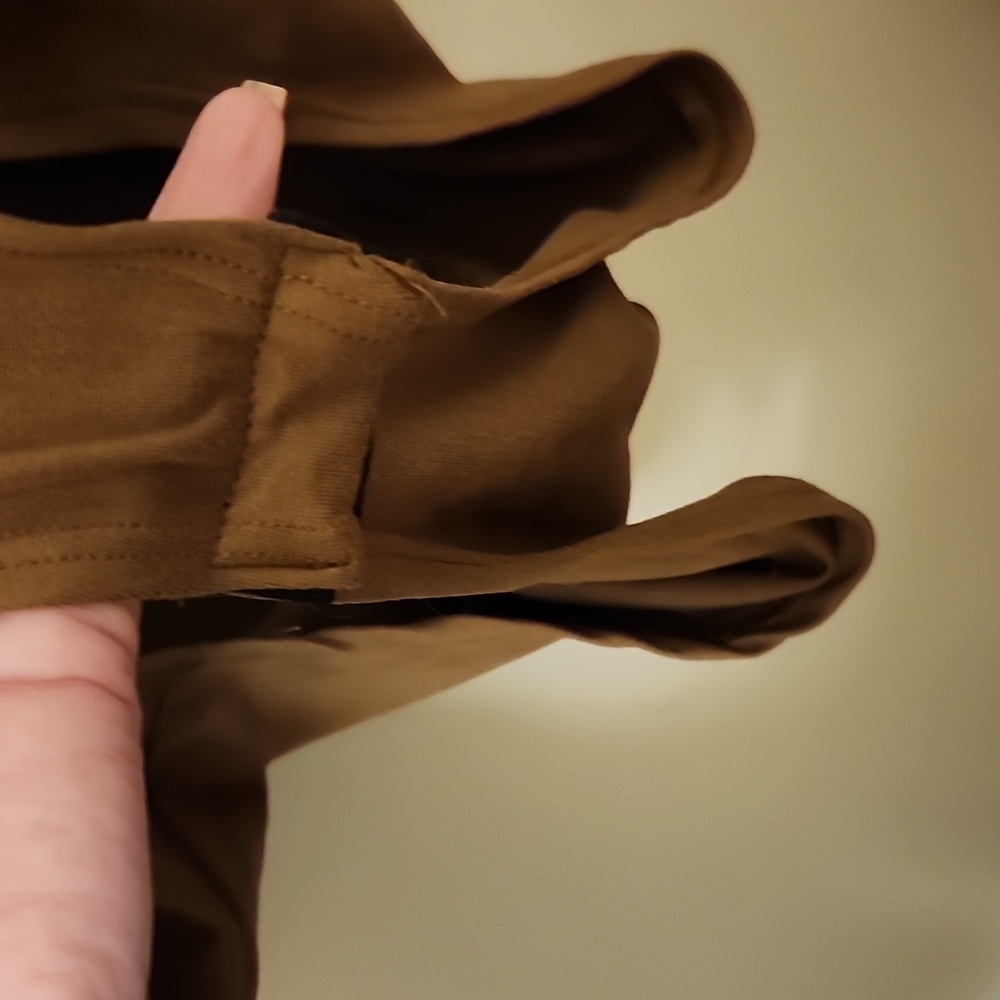 GAZE Brown Bodysuit, String Straps, EUC, Materials Listed On Tag - Picture 2 of 5
